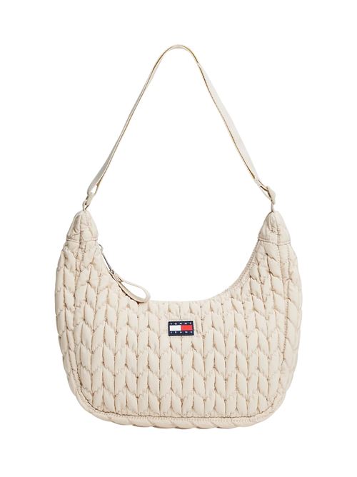Borsetta panna in poliuretano Tommy Jeans | AW0AW17546ACG